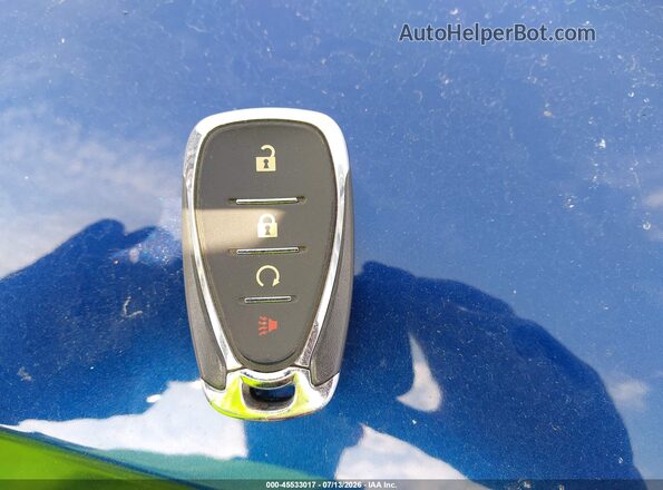KL77LHE26RC040980 2024 CHEVROLET TRAX Blue Вид панелі приладів