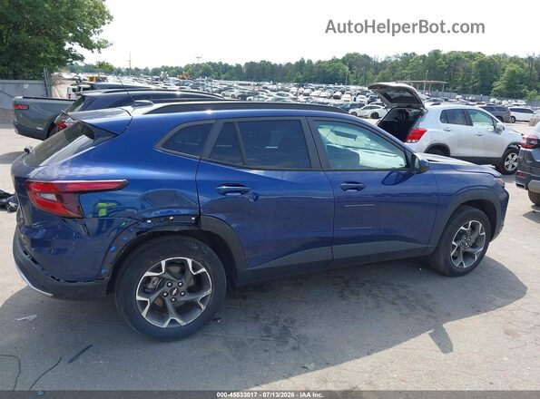 KL77LHE26RC040980 2024 CHEVROLET TRAX Blue Вид спереду
