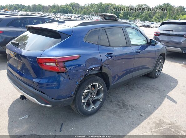 KL77LHE26RC040980 2024 CHEVROLET TRAX Blue Задня права чверть