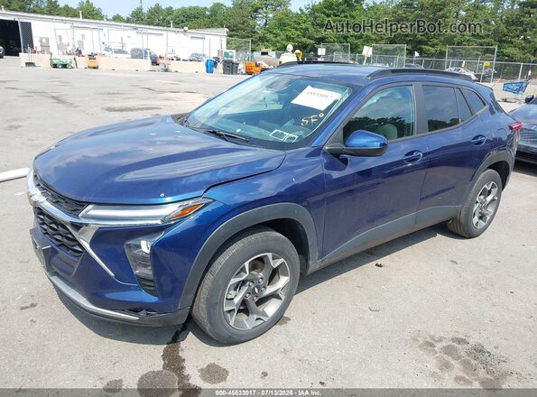 KL77LHE26RC040980 2024 CHEVROLET TRAX Blue Передня ліва чверть