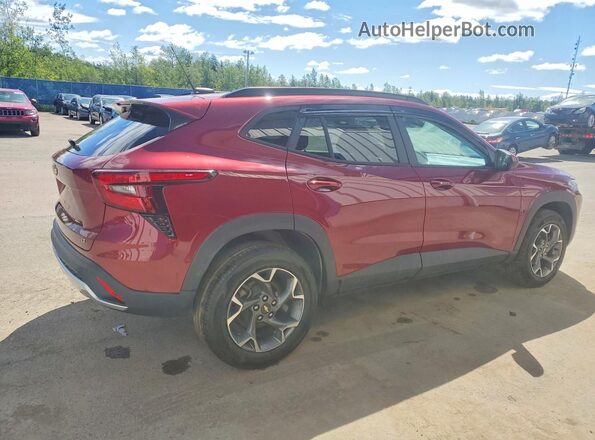 KL77LHE26SC039995 2025 CHEVROLET TRAX Red Tył prawy