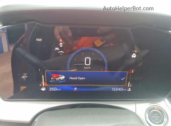 KL77LHE26SC039995 2025 CHEVROLET TRAX Red Widok zestawu wskaźników