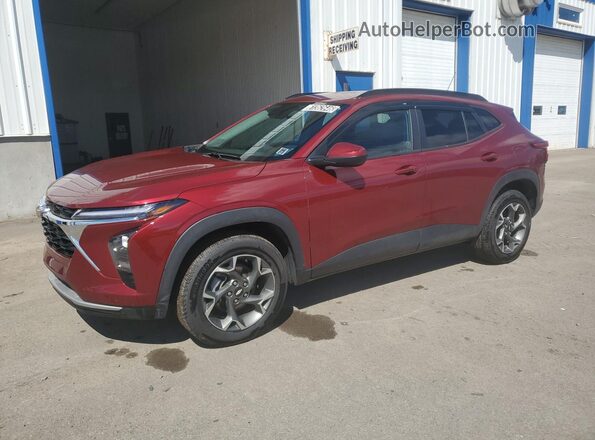 KL77LHE26SC039995 2025 CHEVROLET TRAX Red 