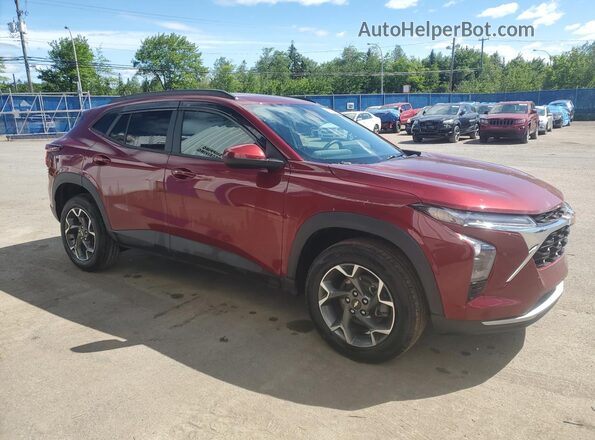 KL77LHE26SC039995 2025 CHEVROLET TRAX Red 
