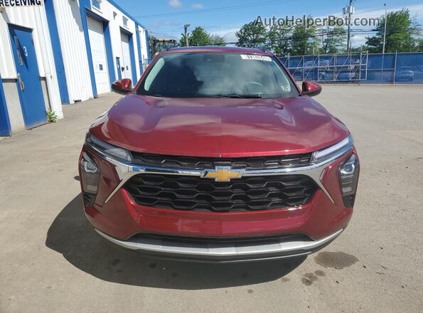 KL77LHE26SC039995 2025 CHEVROLET TRAX Red Widok wnętrza 360 stopni