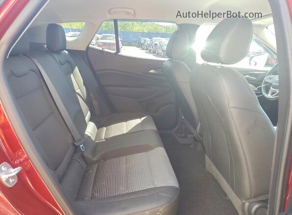 KL77LHE26SC039995 2025 CHEVROLET TRAX Red Widok wnętrza z tyłu