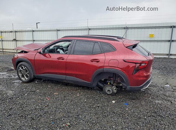 KL77LHE27RC167351 2024 CHEVROLET TRAX Red Rear left