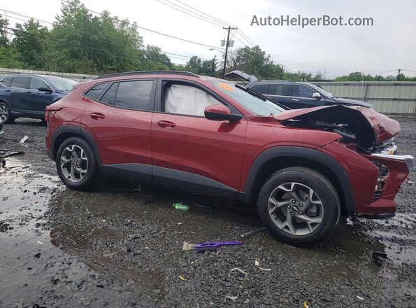 KL77LHE27RC167351 2024 CHEVROLET TRAX Red Front right