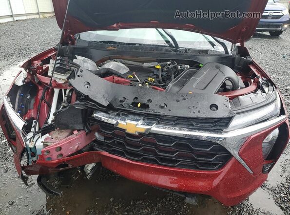 KL77LHE27RC167351 2024 CHEVROLET TRAX Red Engine compartment view