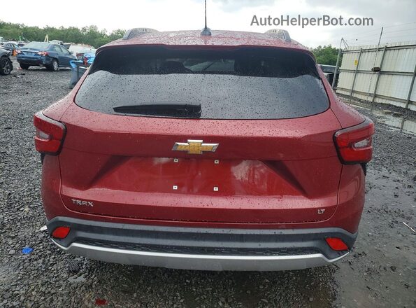KL77LHE27RC167351 2024 CHEVROLET TRAX Red Rear view
