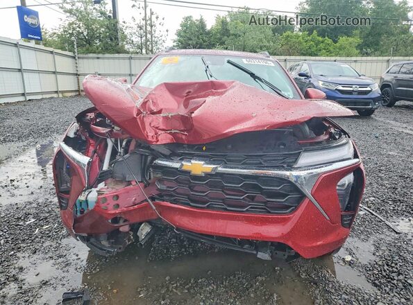 KL77LHE27RC167351 2024 CHEVROLET TRAX Red Front view