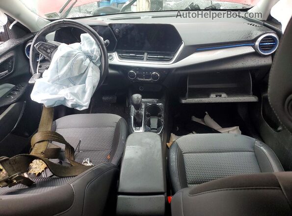 KL77LHE27RC167351 2024 CHEVROLET TRAX Red Dashboard view