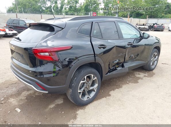 KL77LHE29RC053304 2024 CHEVROLET TRAX Черный Задняя правая четверть