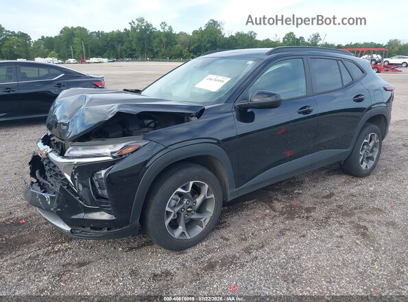KL77LHE29RC190209 2024 CHEVROLET TRAX Black Передня ліва чверть