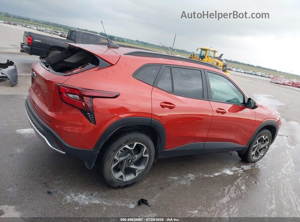 KL77LHE29RC216372 2024 CHEVROLET TRAX Orange Widok wnętrza z tyłu