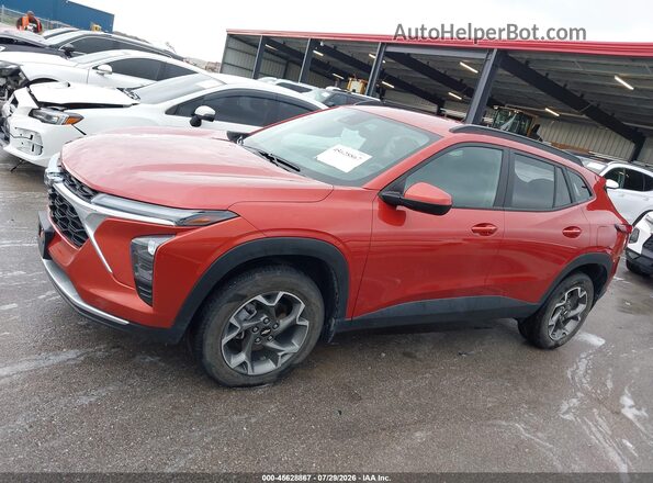 KL77LHE29RC216372 2024 CHEVROLET TRAX Orange Widok wnętrza 360 stopni