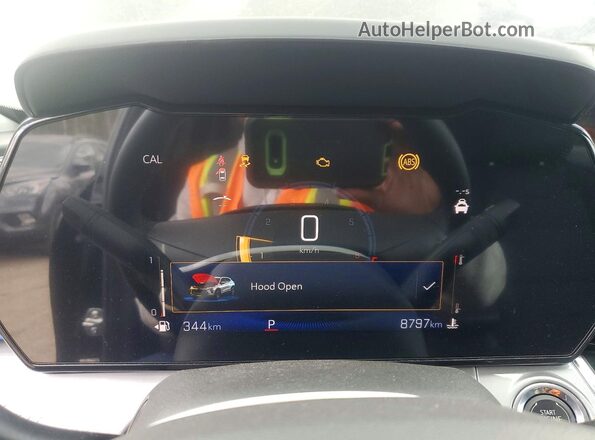 KL77LHE2XSC179192 2025 CHEVROLET TRAX Black Vista del cuadro de instrumentos