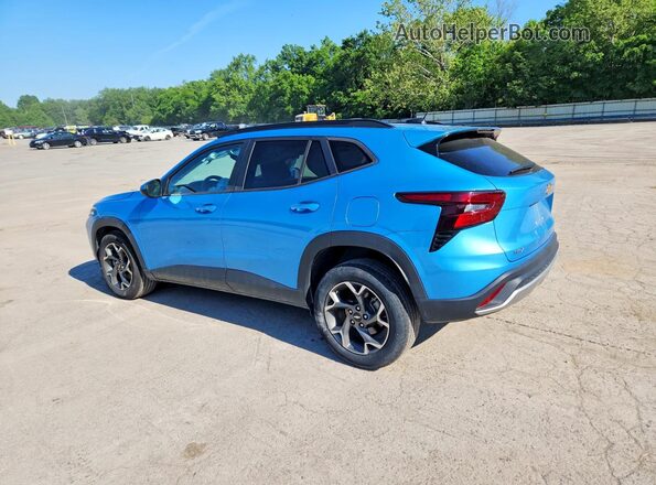 KL77LHEP0SC024615 2025 CHEVROLET TRAX Blue უკანა მარცხენა
