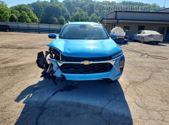 KL77LHEP0SC024615 2025 CHEVROLET TRAX Blue წინა ხედი