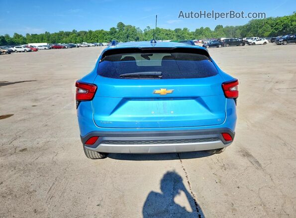 KL77LHEP0SC024615 2025 CHEVROLET TRAX Blue უკანა ხედი