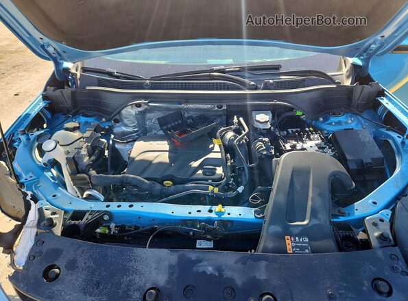 KL77LHEP0SC024615 2025 CHEVROLET TRAX Blue ძრავის განყოფილების ხედი