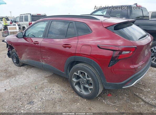 KL77LHEP0SC240853 2025 CHEVROLET TRAX Красный Задняя левая четверть