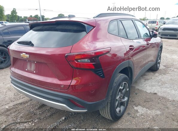 KL77LHEP0SC240853 2025 CHEVROLET TRAX Красный Задняя правая четверть
