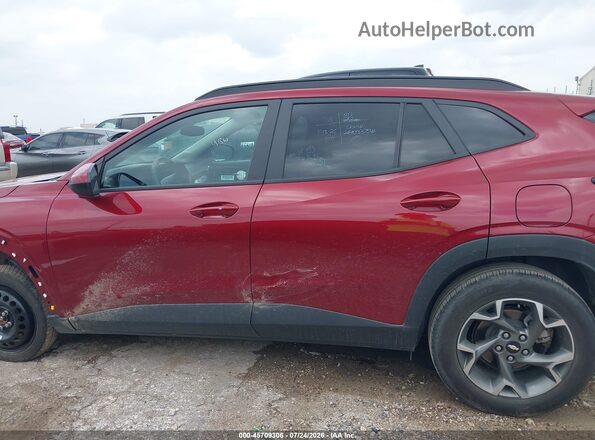 KL77LHEP0SC240853 2025 CHEVROLET TRAX Красный Панорамный вид салона 360°