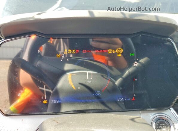 KL77LHEP0TC106801 2026 CHEVROLET TRAX Black Instrument cluster view