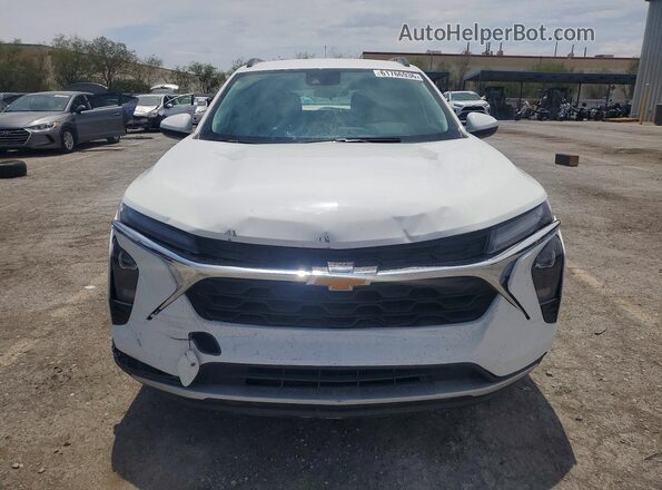 KL77LHEP1SC038376 2025 CHEVROLET TRAX White Вид спереду