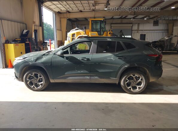 KL77LHEP1SC194076 2025 CHEVROLET TRAX Gray Vista interior de 360 grados