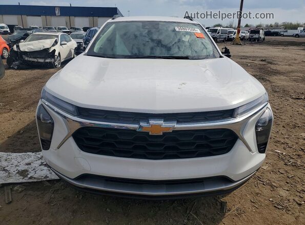 KL77LHEP1SC198211 2025 CHEVROLET TRAX White Vista frontal