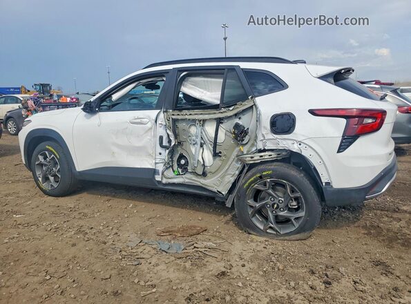 KL77LHEP1SC198211 2025 CHEVROLET TRAX White Trasero izquierdo