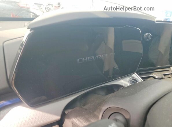 KL77LHEP1SC198211 2025 CHEVROLET TRAX White Vista del cuadro de instrumentos