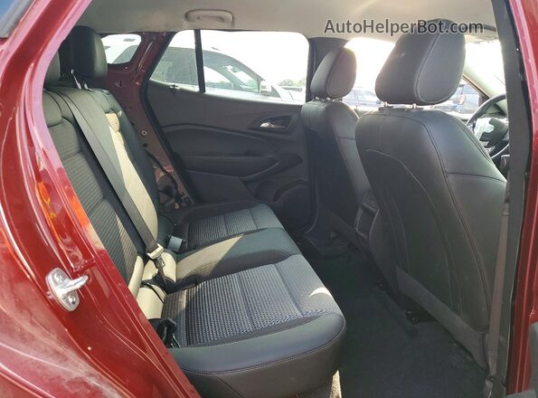 KL77LHEP1SC208428 2025 CHEVROLET TRAX Red Vista interior trasera