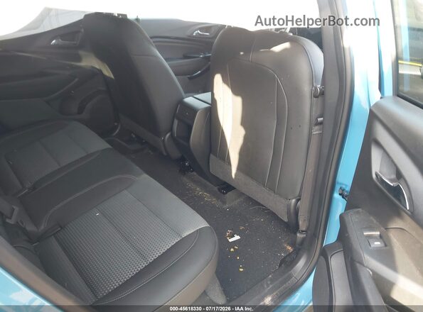 KL77LHEP1TC053090 2026 CHEVROLET TRAX Blue Widok naklejki z numerem VIN