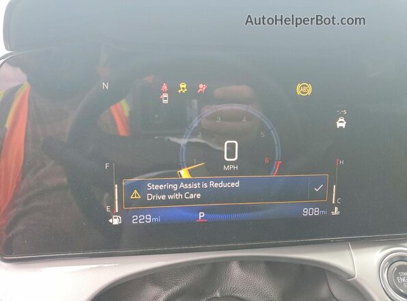 KL77LHEP1TC128516 2026 CHEVROLET TRAX Белый Вид щитка приборов
