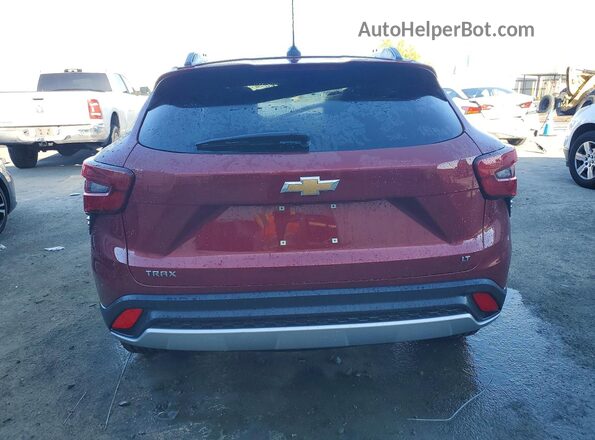 KL77LHEP2SC156663 2025 CHEVROLET TRAX Burgundy Rear view
