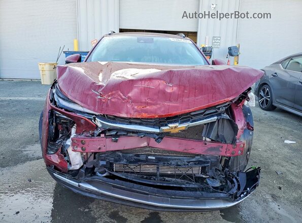 KL77LHEP2SC156663 2025 CHEVROLET TRAX Burgundy Front view