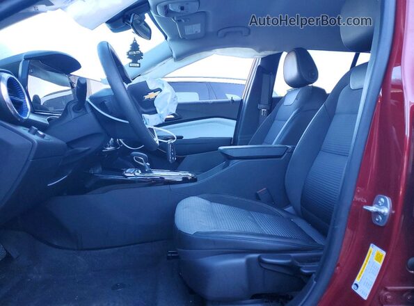 KL77LHEP2SC156663 2025 CHEVROLET TRAX Burgundy Front interior view