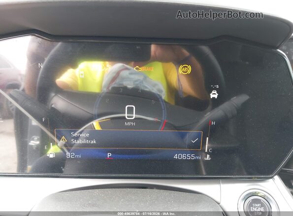 KL77LHEP2SC164262 2025 CHEVROLET TRAX Gray Widok tylnych siedzeń