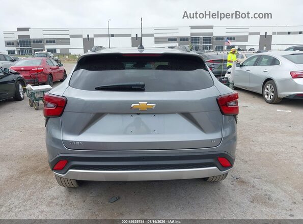KL77LHEP2SC164262 2025 CHEVROLET TRAX Gray 