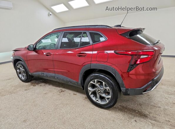 KL77LHEP2SC240823 2025 CHEVROLET TRAX Red Rear left