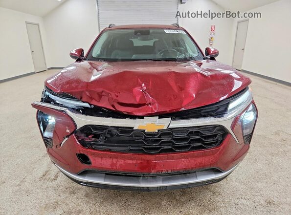 KL77LHEP2SC240823 2025 CHEVROLET TRAX Red Front view