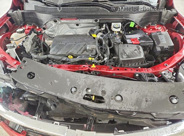KL77LHEP2SC240823 2025 CHEVROLET TRAX Red Engine compartment view