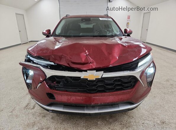 KL77LHEP2SC240823 2025 CHEVROLET TRAX Red 