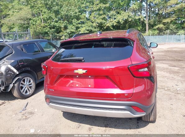 KL77LHEP2SC255029 2025 CHEVROLET TRAX Burgundy 