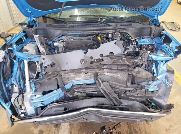 KL77LHEP2TC045497 2026 CHEVROLET TRAX Blue ძრავის განყოფილების ხედი