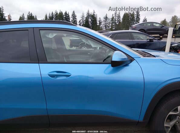 KL77LHEP2TC119551 2026 CHEVROLET TRAX Blue Vista interior trasera
