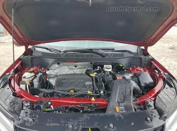 KL77LHEP3SC230043 2025 CHEVROLET TRAX Red Vista del compartimento del motor